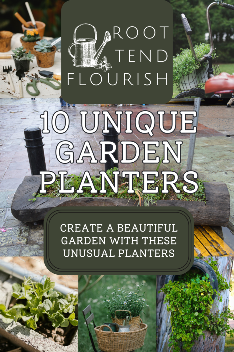 10 Unique Containers for Gardening