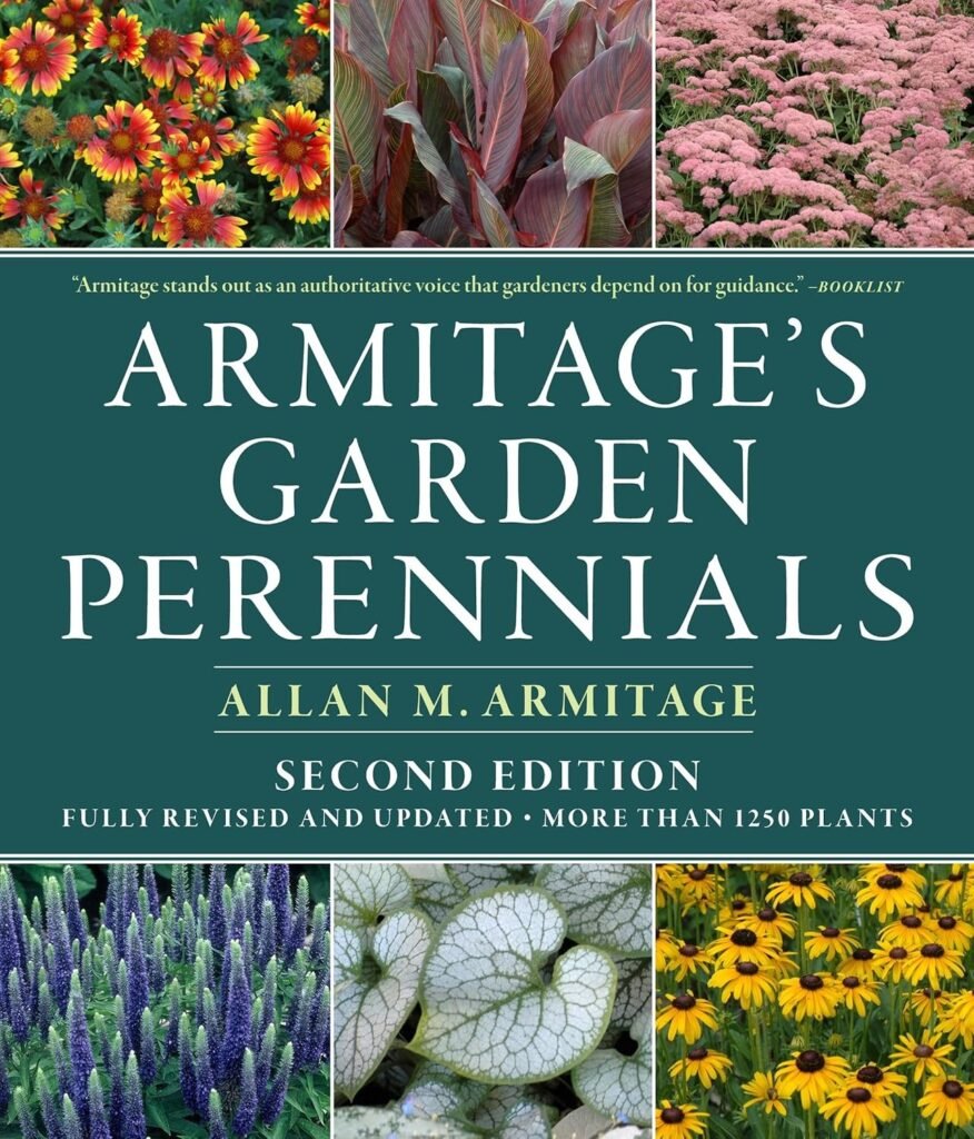 Armitage's perennials is a top pick for gardening books.