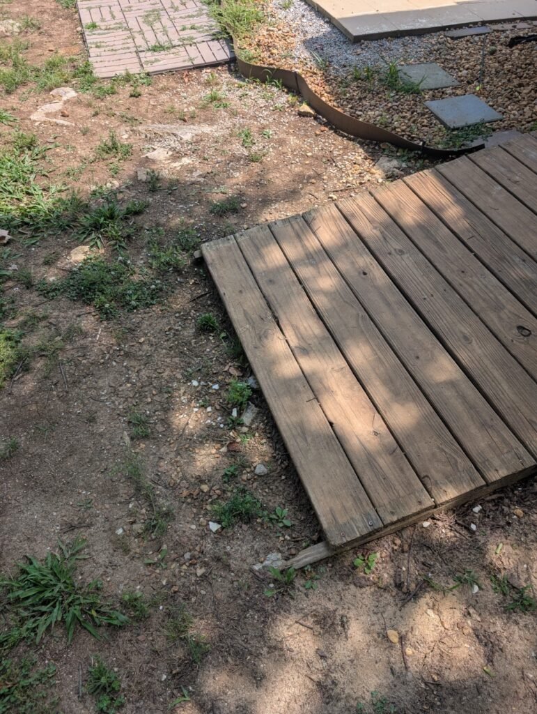Assess your property's natural footpaths that need improvement.