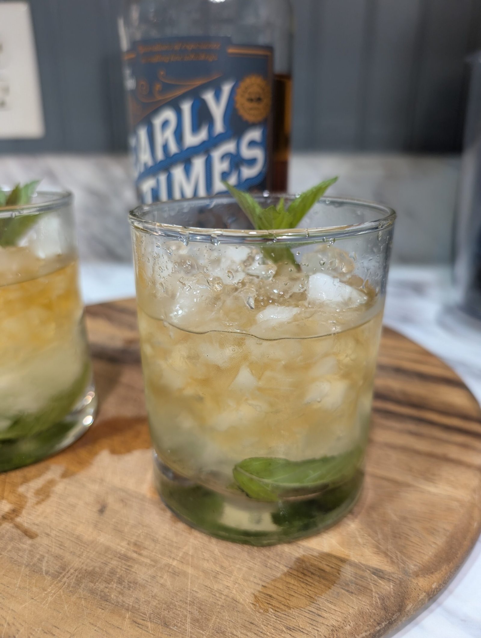 Mint Julep completed in my kitchen